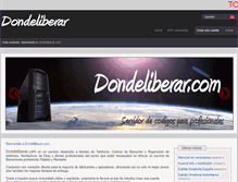 Tablet Screenshot of dondeliberar.com